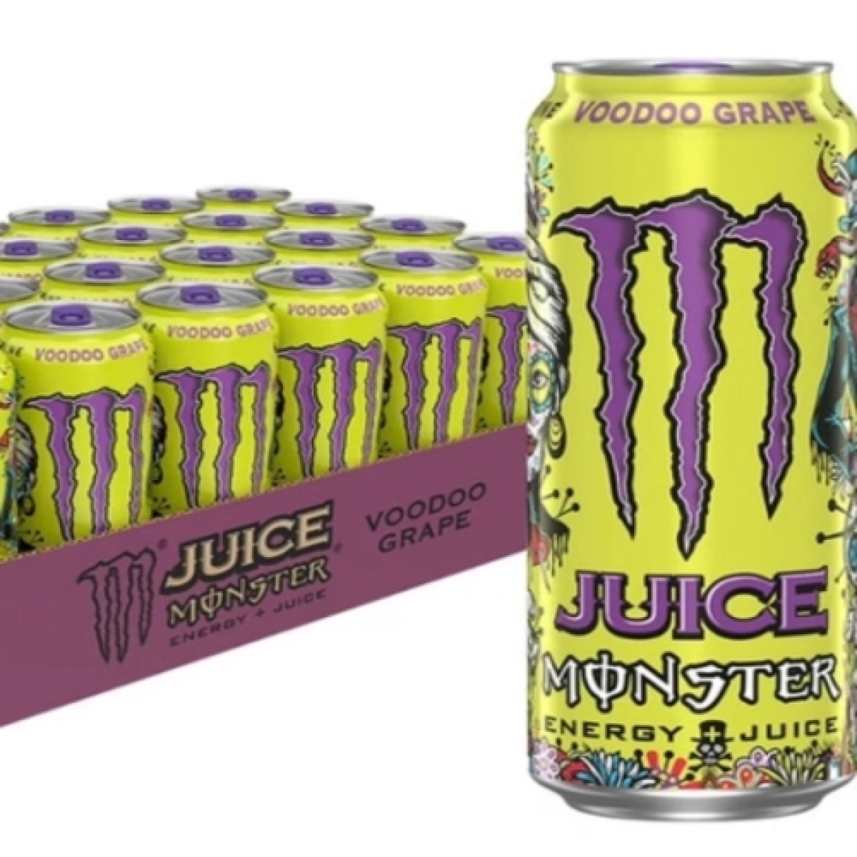 Monster voodoo grape 12x473ml USA